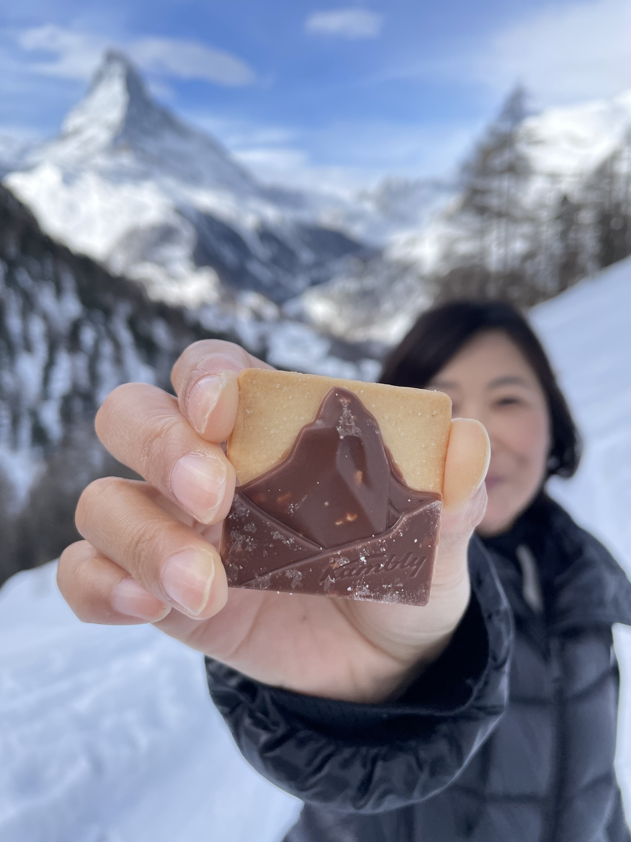 马特洪峰巧克力饼干