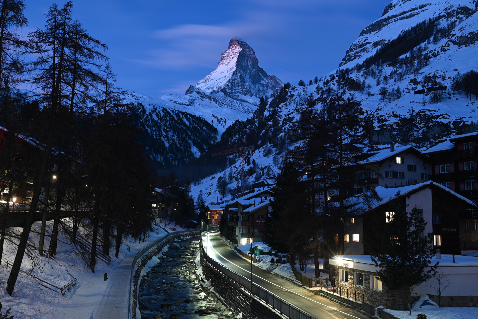 马特洪峰经典机位